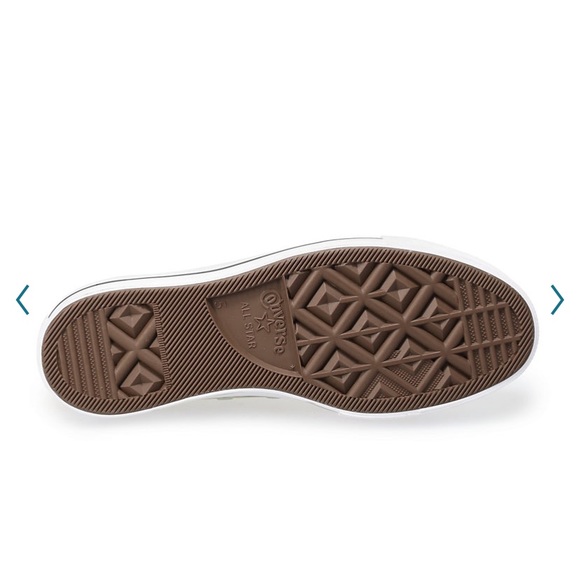 New Women’s CONVERSE high top platform shoes olive aura 6 - Picture 5 of 5